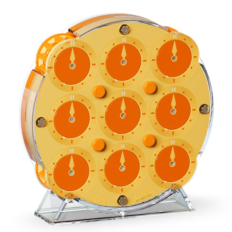 QiYi Magnetic Clock LE - Orange image 1