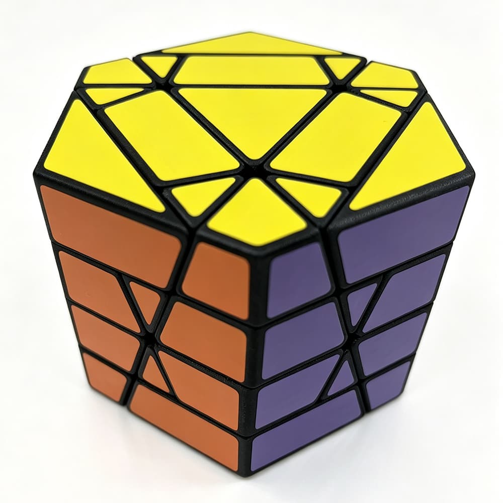 FangShi Mixup Skewb Prism - Black image 6