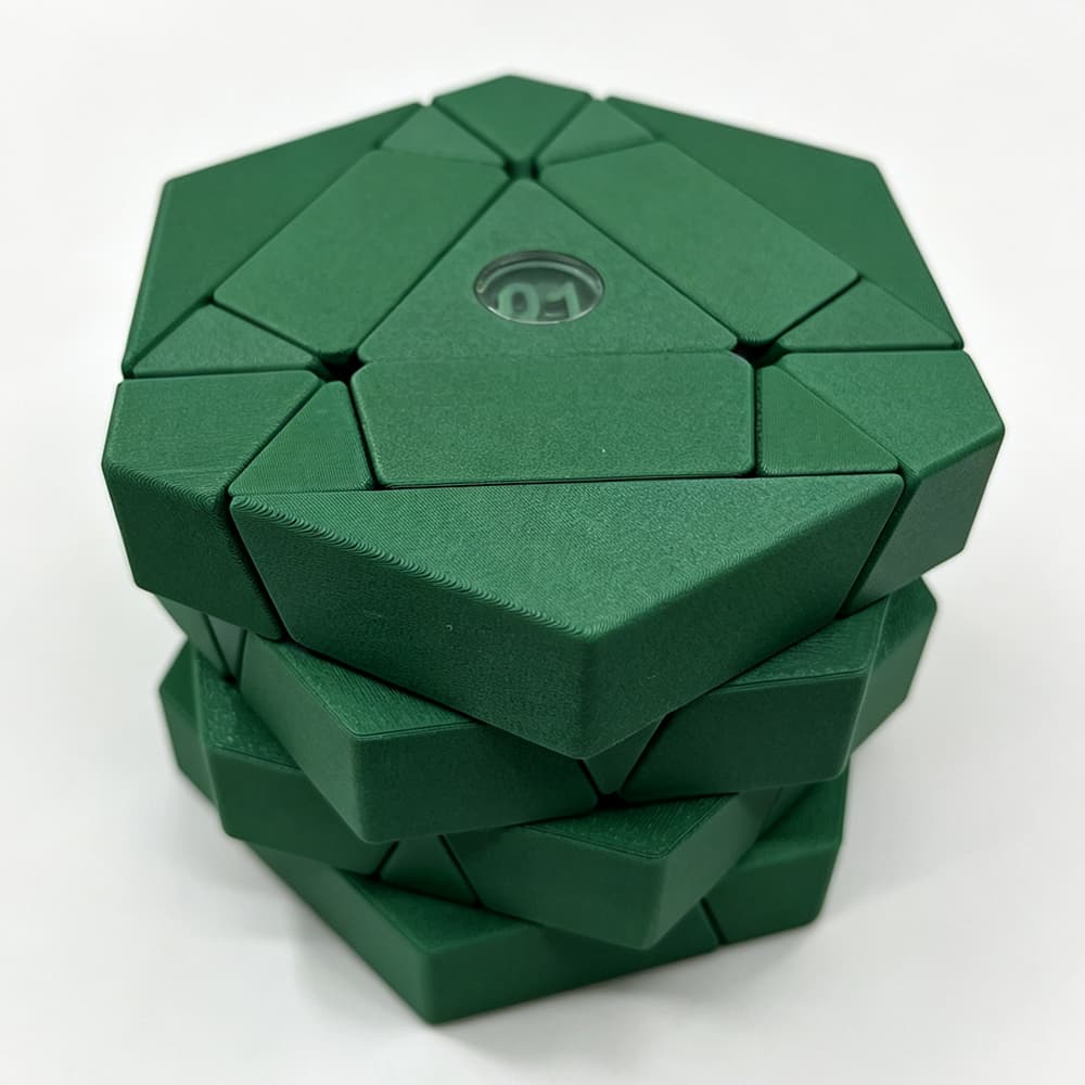 FangShi Mixup Skewb Prism - Green image 1