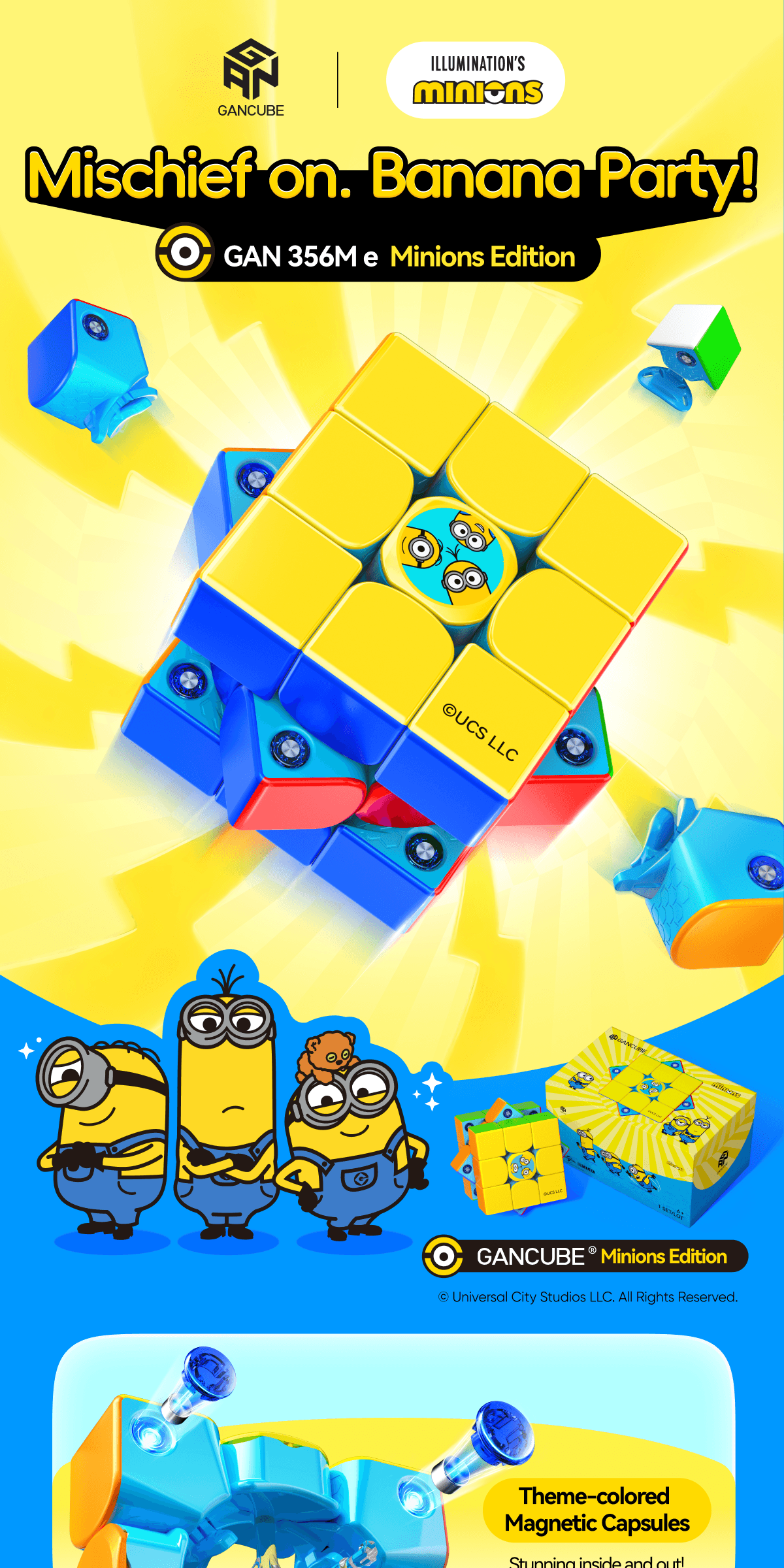 GAN356 ME Minions - Stickerless image 3