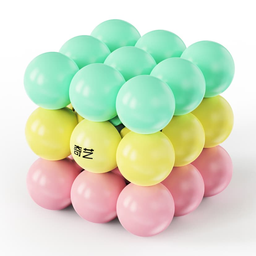 QiYi Bubble 3x3 Sandwich - Macaron