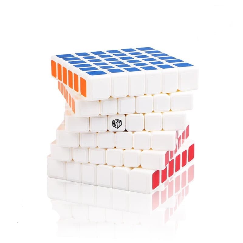 QiYi X-MAN 6x6x6 Shadow - White