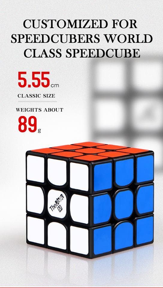 QiYi Valk 3x3 M Cube - Black