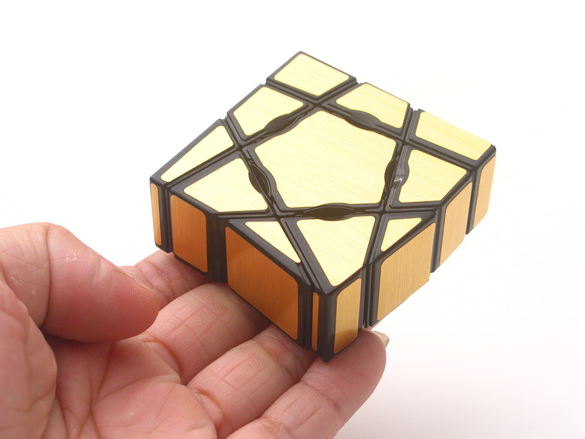 YJ Ghost Cube with Golden Stickers