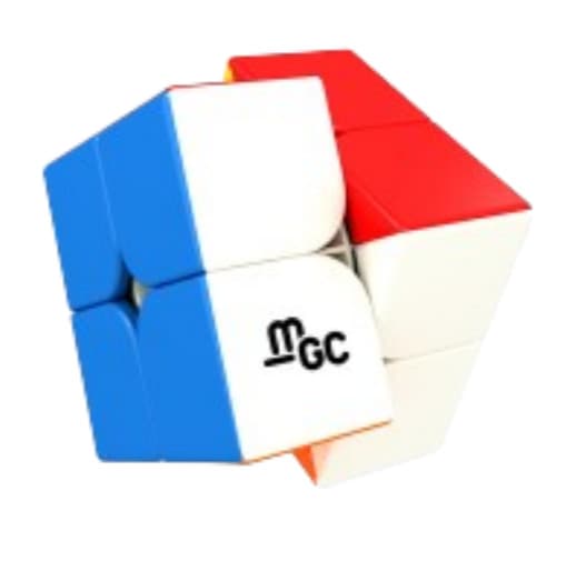 YJ MGC 2x2 Magnetic Cube - Stickerless